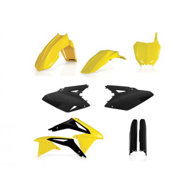 Σετ πλαστικά μοτοσυκλέτας ACERBIS για Suzuki RM-Z450 08-17 Yellow/Black